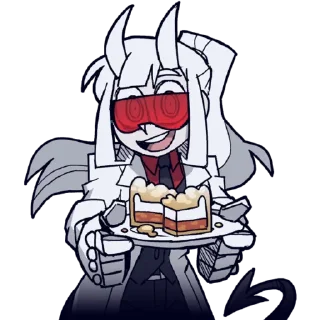 🍰 emoji Helltaker Telegram sticker 12 of 75