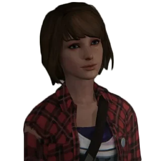 😊 emoji ЛИСичкины стикеры (Life is Strange) @maxglade Telegram sticker 17 of 24
