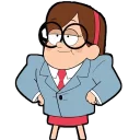 😎 emoji Mabel🌟by @mlOobot Telegram sticker 12 of 50