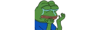 😭 emoji BTTV Telegram sticker 23 of 72