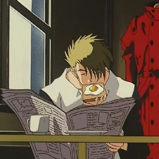 ❤ emoji Trigun Telegram sticker 4 of 46
