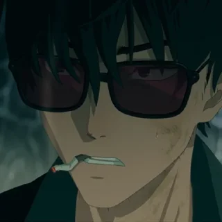 😟 emoji trigun @kotSOAD Telegram sticker 8 of 30