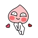 💕 emoji Peach🍑by @mlOobot Telegram sticker 21 of 104