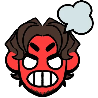 😡 emoji бравлер хайпуля Telegram sticker 12 of 16