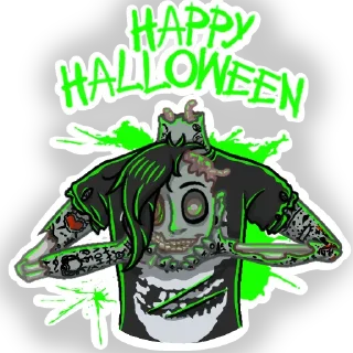 🎃 emoji MCR stickers Telegram sticker 18 of 20