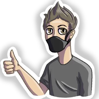 👍 emoji MCR stickers Telegram sticker 3 of 20