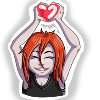 ❤ emoji MCR stickers Telegram sticker 11 of 20