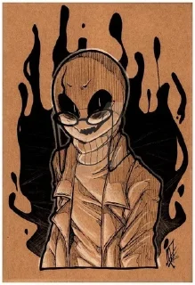 😡 emoji Gaster Telegram sticker 16 of 31