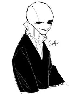 🧪 emoji Gaster Telegram sticker 11 of 31