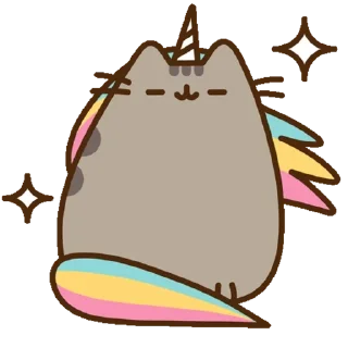 🦄 emoji Пушин Кэт Telegram sticker 23 of 35