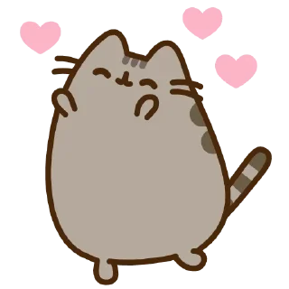 💕 emoji Пушин Кэт Telegram sticker 12 of 35