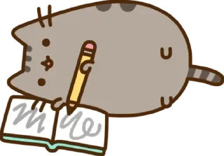 📖 emoji Пушин Кэт Telegram sticker 17 of 35