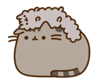 🫂 emoji Пушин Кэт Telegram sticker 19 of 35