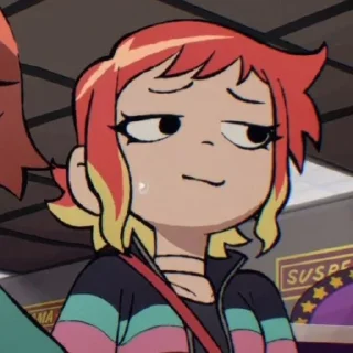 😅 emoji Ramona Telegram sticker 5 of 16