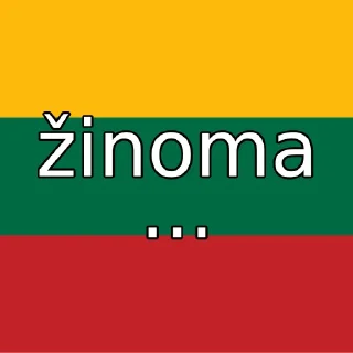 🇱🇹 emoji @ofcourse_stickers Telegram sticker 21 of 96