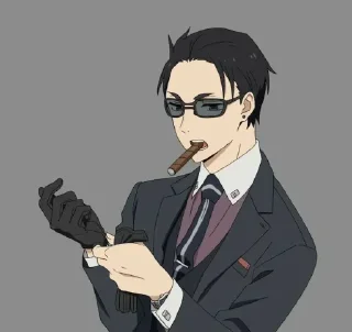 😎 emoji Богатый детектив @nekostickerpack Telegram sticker 10 of 55