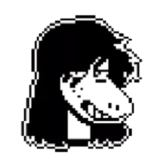 😠 emoji Deltarune Telegram sticker 12 of 12