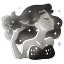 ✨ emoji Audrey Glamour Telegram sticker 5 of 20