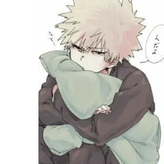 🥱 emoji Bakugou🔥 Telegram sticker 20 of 42