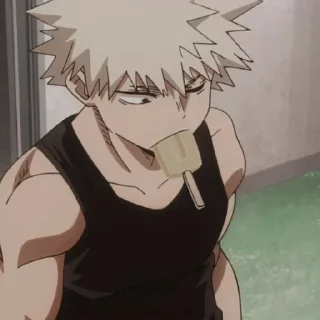 🍦 emoji Bakugou🔥 Telegram sticker 9 of 42