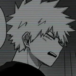 💥 emoji Bakugou💥. Telegram sticker 1 of 111