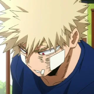 😔 emoji Bakugou🔥 Telegram sticker 22 of 42