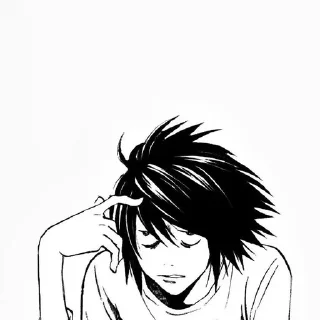 Sticker from L Lawliet