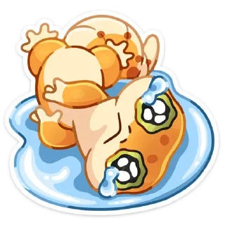 😭 emoji Круассанчик (@TgSticker) Telegram sticker 4 of 48