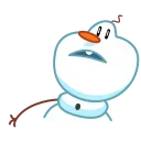 🤦‍♂️ emoji Snowman Telegram sticker 15 of 25