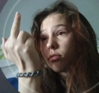 😶 emoji Я устала Telegram sticker 13 of 120