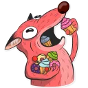 🍩 emoji Comrade Fox Telegram sticker 17 of 36