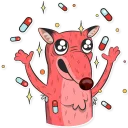 💊 emoji Comrade Fox Telegram sticker 19 of 36