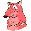 😞 emoji Comrade Fox Telegram sticker 18 of 36
