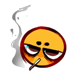 🚬 emoji Смайлики^^ Telegram sticker 15 of 115