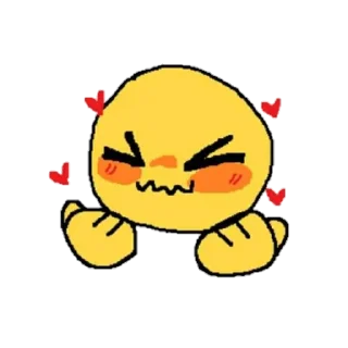 🥺 emoji Милые смайлики Telegram sticker 1 of 28