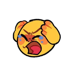 🥺 emoji Милые смайлики Telegram sticker 21 of 28
