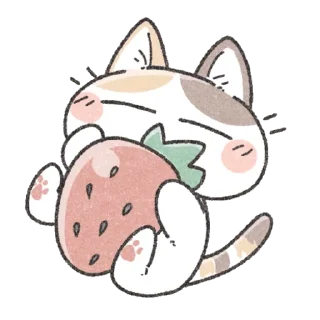 🍓 emoji ๑°. キティ@hqnerv 𖧷 !! Telegram sticker 5 of 30