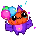 🥳 emoji Batty Boo Telegram sticker 11 of 25