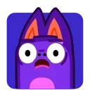 😨 emoji Batty Boo Telegram sticker 4 of 25