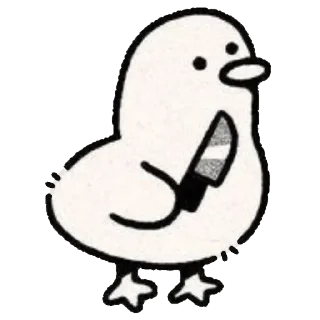 🔪 emoji ໒ ꒱ @snowwsticks ૮꒰  > ᵕ < ꒱ა. Telegram sticker 3 of 15