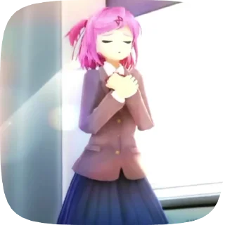 🌟 emoji Doki Doki forever @dokidokiinmyhear Telegram sticker 10 of 62