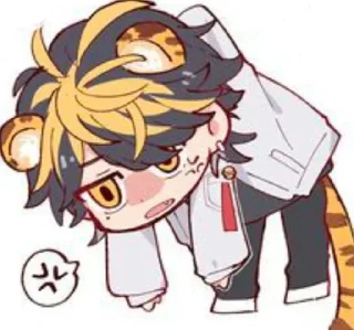 🤍 emoji Кадзутора Ханемия@wise_fool00 Telegram sticker 19 of 44