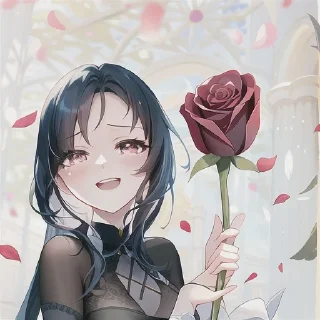 🌹 emoji Мини крики Telegram sticker 4 of 15