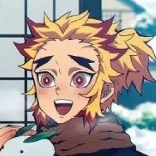😃 emoji Мини - Ренгоку Telegram sticker 24 of 120