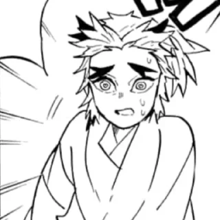 😰 emoji Мини - Ренгоку Telegram sticker 9 of 120