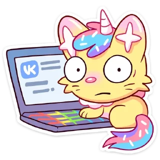 😱 emoji Кэнди Кэт :: @stickroom Telegram sticker 13 of 48