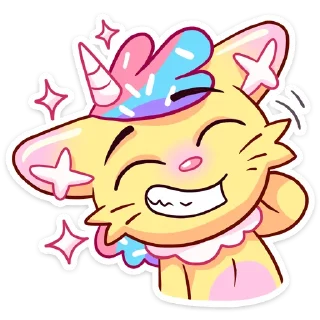 ☺️ emoji Уютненький Кэнди Кэт :: @stickroom Telegram sticker 14 of 48