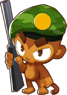 Sticker from BTD6 Primary monkeys