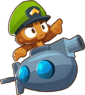 🚤 emoji BTD6 Primary monkeys Telegram sticker 18 of 114