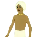 😧 emoji Золотая антилопа @eeZee_stickers Telegram sticker 23 of 72